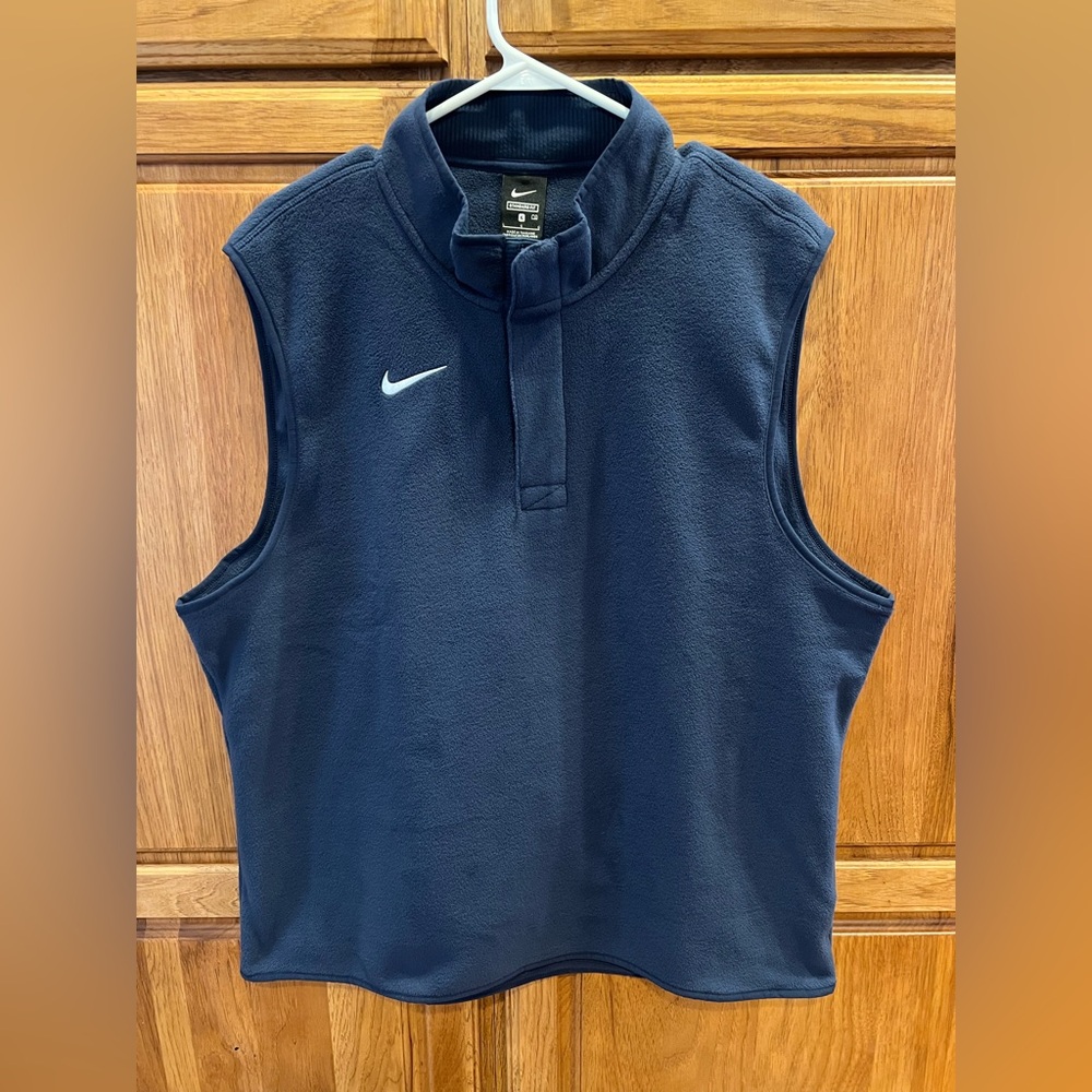 Nike Navy Fleece Jacket